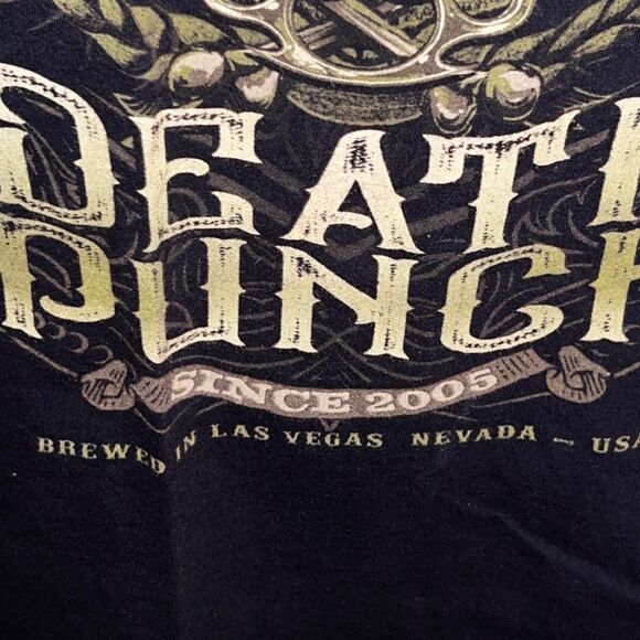 Women’s Bay Island Five Finger Death Punch 100 Proof T Shirt Size Large - Picture 5 of 5
